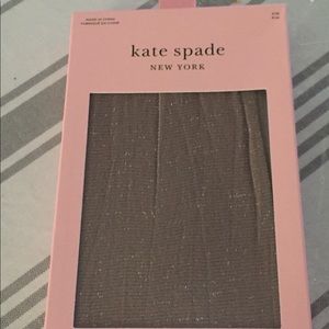 Kate Spade shimmer tights, NWT